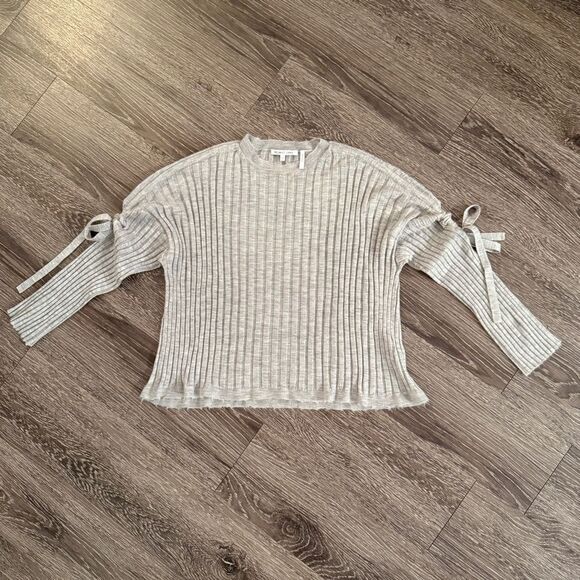 Helmut Lang Ribbed Cashmere Top - Picture 1 of 9